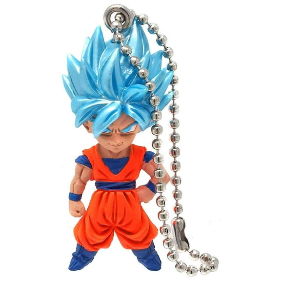 Dragon Ball UDM Best 36 SSGSS Goku Keychain Clip-On
