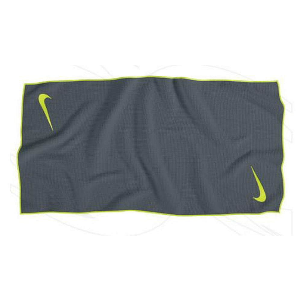 Nike Tour Microfiber Golf Towel N85351 Grey/Volt New