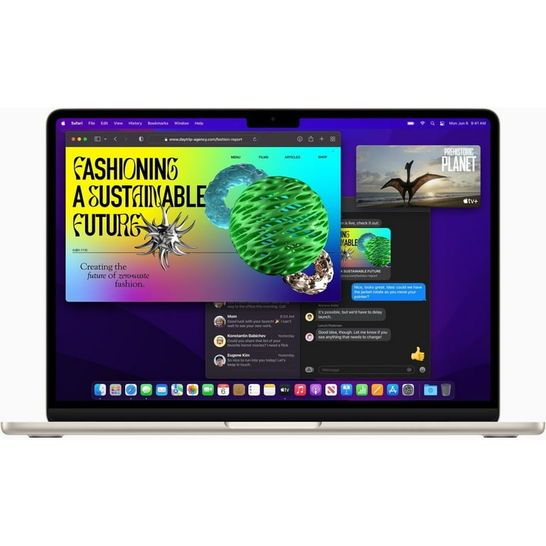 Restored 2022 Apple MacBook Air with M2 chip: 13.6-inch, 8GB RAM