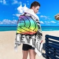 thumbnail image 6 of Yibo Beach Towels Volleyball Sport Ball Absorbent Bath Towels Microfiber Beach Blanket Sand Free Travel Towel Quick Dry Washtowels for Pool Spa Bathroom Gym, 6 of 8