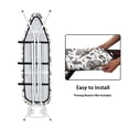 thumbnail image 4 of HELLHERO Koala Ironing Board Covets Easy to Install Soft Iron Board Cover Replacement Polyester Fiber Fabric Ironing Board Cover for Women Gifts, 4 of 5