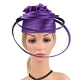thumbnail image 6 of TRUBKH High Tea Hats for Women Feather Headpiece Tea Hats for Women Tea Party Hats for Women Fascinator for Women Tea Hats Fascinators Hats for Women Purple One Size, 6 of 7