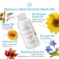 thumbnail image 2 of Era Organics Organic Stretch Mark Oil for Pregnancy - Extra Moisturizing Belly Oil for Pregnancy - Pregnancy Oil to Prevent Stretch Marks - Pregnancy Must Haves, 2 of 5
