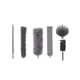 thumbnail image 1 of Fiudx Plumero Telescópico, Cepillo de Microfibra Multifunción, Cabezales de Limpieza Suaves, Mango Extensible, Eliminación Eficiente de Suciedad y Pelo, Ideal para El Hogar, Dormitorio, Cocina, Tamañ, 1 of 2