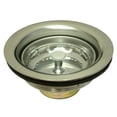 thumbnail image 1 of Kingston Brass K111 Stainless Steel Kitchen Basket Strainer- - D 4-.389 Inch X - H 2-.5 Inch, 1 of 2