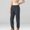 Gray, variant on pstuiky Women's Casual Pants, Solid Color Casual Long High Waisted Pants Pleated Athletic Womens Trousers Army Green L