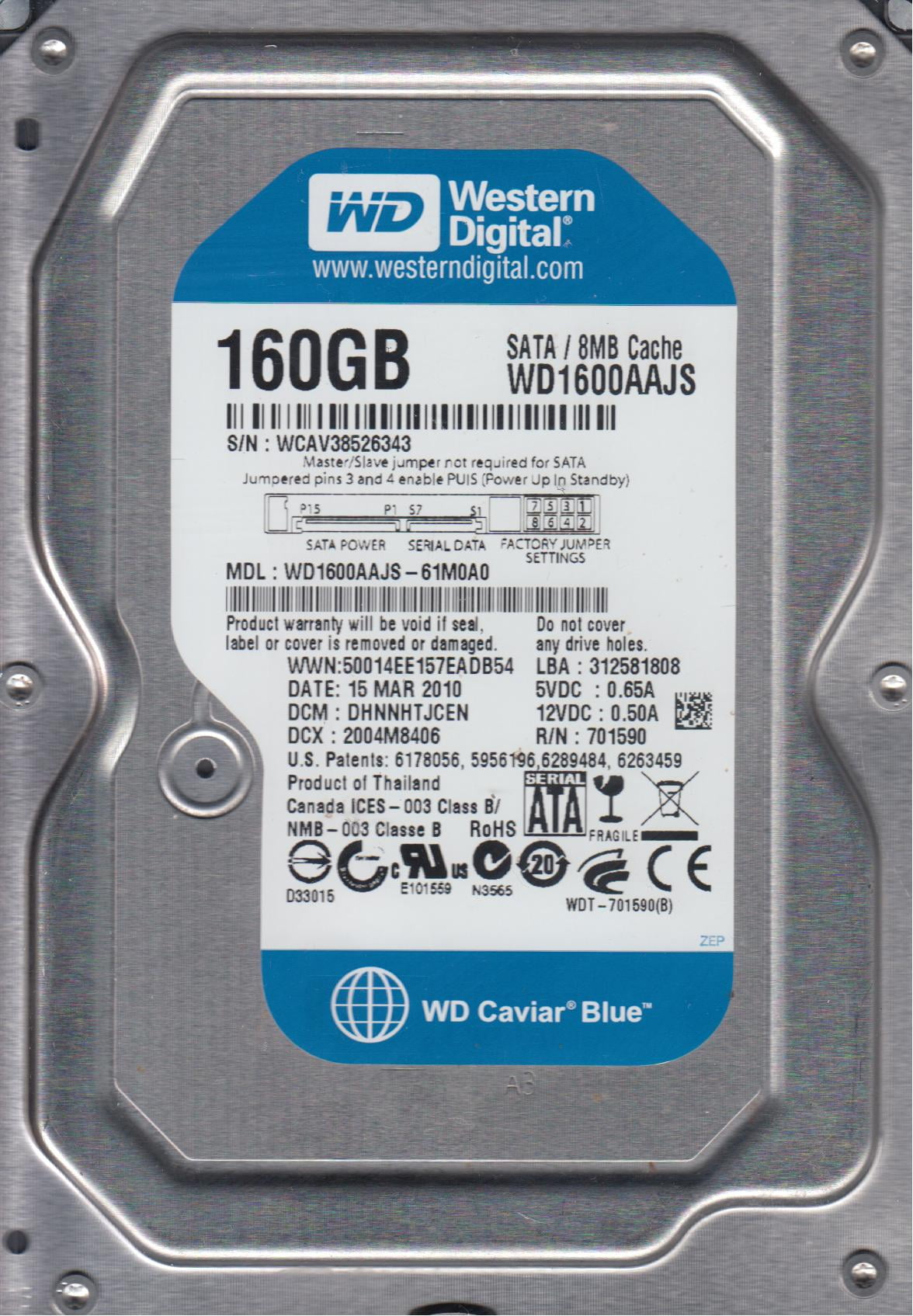 中古作品 WD Blue 3.5 SATA HDD 6T 1-9 中古作品 WD Blue 3.5 SATA HDD 6T 1-9 Amazon.com: Western