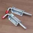 thumbnail image 3 of MasteelfCA 2pcs DIY Airplane Boat Model Tailgate Latch Fastener Lock Stainless Steel Iron Spring Pin Latch Lock Assembly for Utility Trailer Gate, 3 of 7