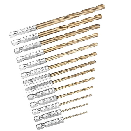 

Hexagonal Screw Drill Bits Thermostat Covers with Lock DIY 2 Sets Electric Punch Hole Aluminum -piece