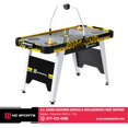 thumbnail image 6 of 54" Air Hockey Table, Overhead Electronic Scorer, Black/Yellow, by MD Sports, 6 of 10