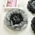 thumbnail image 3 of BalsaCircle 6 Charcoal Grey Carnations 12" 16" 20" Large Tissue Paper Flowers Wall Backdrop, 3 of 5
