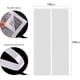 thumbnail image 4 of Mosquitera magnética para puerta blanca de 140 x 240 cm, cortina antimoscas con cierre automático, tira adhesiva de malla ultrafina, fácil instalación sin herramientas para niños y mascotas, 4 of 5
