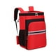 thumbnail image 4 of Organizador de Mochila de Almacenamiento de Limpieza con Cuerda Fija Portátil Resistente Al Agua, Soporte de Herramientas Bolsa de Suministros de Limp Rojo, 4 of 8