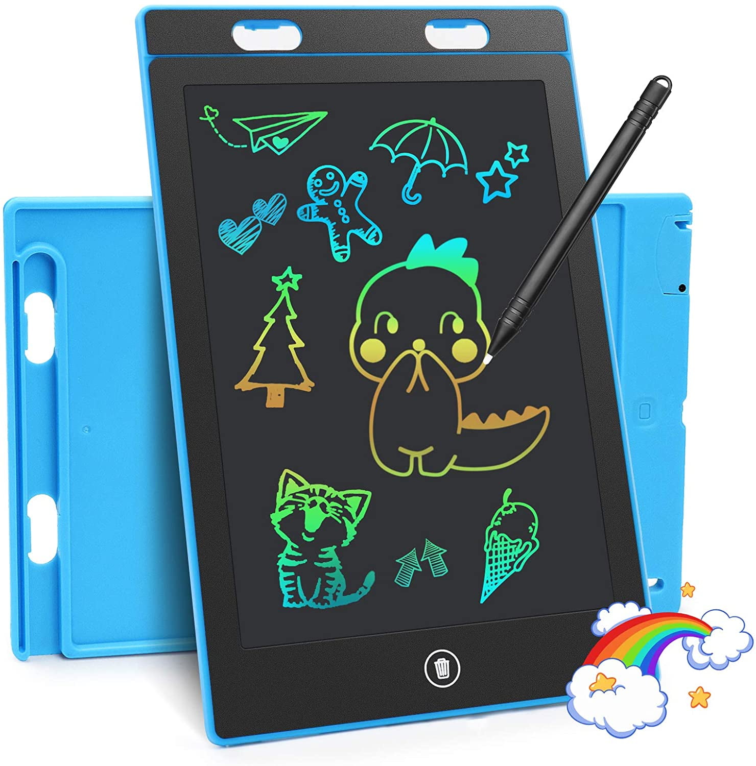 8.5"LCD Message Doodle Pad Writing Board Kids Painting Drawing Tablet+Stylus Pen 