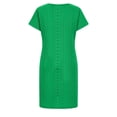 thumbnail image 5 of IROINNID Toddler Girl Skater Dress Toddler Short Sleeve Girls Summer Clothes&nbsp;Girls' Short Sleeved Dress Girls' Double Pocket Dress, 5 of 8