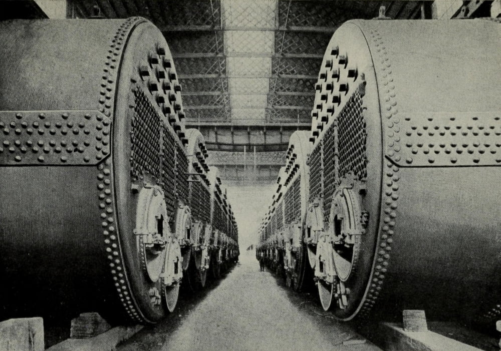 Photo Truth about the Titanic 1913 Boilers of the Titanic Poster Print