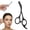 Black, variant on Eyebrow Trimmer Scissor with Comb, 2026 New Eyebrow Scissors with Comb for Women Stainless Steel Precision Eyebrow Cutter, Eyebrow Trimmer Scissors Grooming Makeup Tool for Women Men (1, Silver)