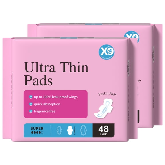 (2 pack)X9 Ultra Thin Pads
