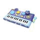 thumbnail image 3 of Juguete de piano para preescolar, tambor de piano, juguete musical con micrófono, instrumento de percusión, teclado de piano, juguete para el Día del Púrpura, 3 of 9