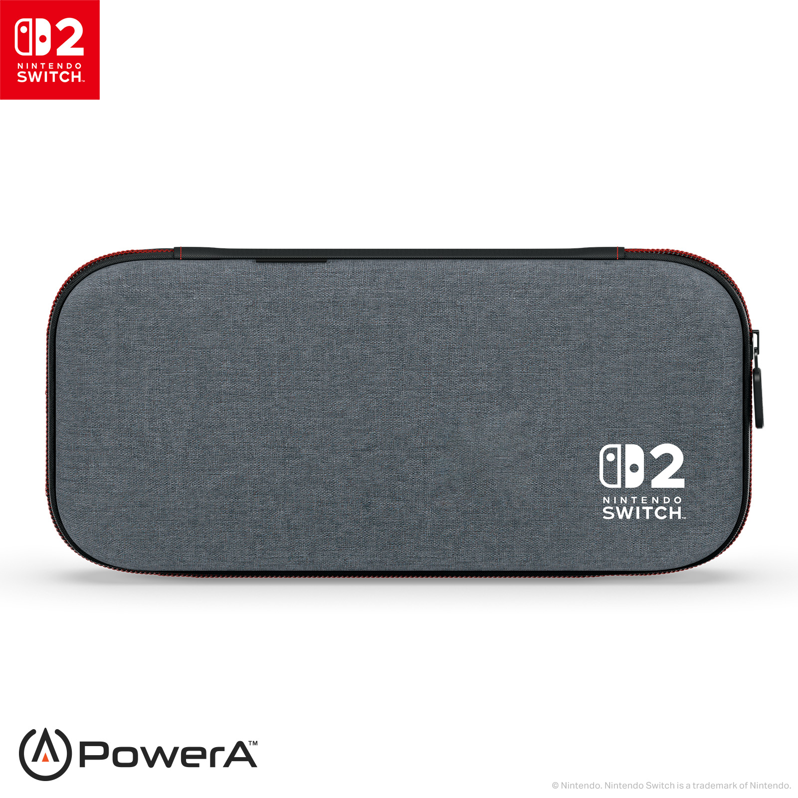 PowerA Slim Case for Nintendo Switch 2, Heather Grey