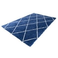 thumbnail image 6 of Somerset Home Diamond Contemporary Living Area Rug, Blue, 5’3” x 7’7”, 6 of 6
