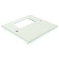 thumbnail image 2 of Wiremold / Legrand - V4047Rx - 2-Gang Rectangular Opening Faceplate Ivory (5 Pack), 2 of 3