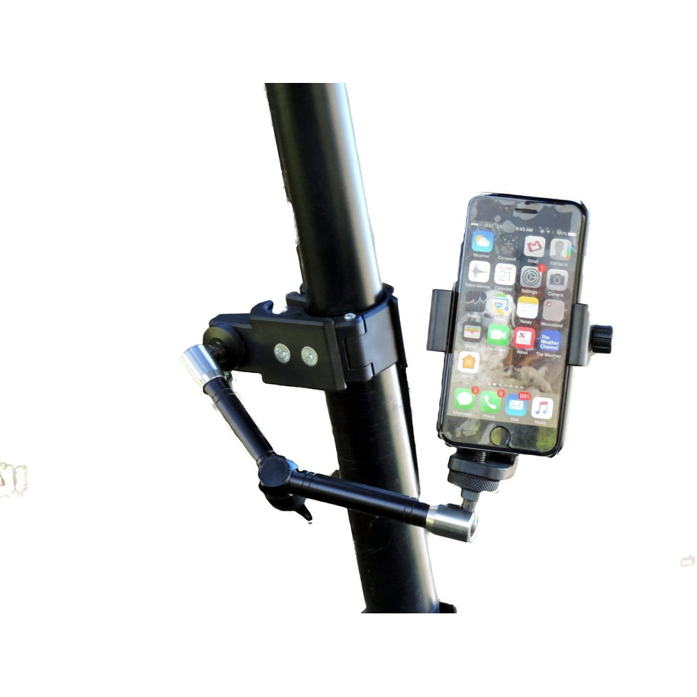UTV Smart Phone Holder with Adjustable Arm and Fastclamp