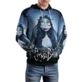 thumbnail image 3 of Corpse Bride Hoodie 3D Print Pullover Hooded Long Sleeve Sweatshirts Tops Blouse with Pocket for Mens Womens, 3 of 7
