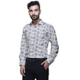 thumbnail image 3 of BESTMAN Printed ShirtsFor Men ShirtsCotton Button DownShirtsLong Sleeve, 3 of 5