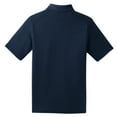 thumbnail image 5 of Yellow Rooster Men's Short Sleeve Dry Zone Raglan Male Polo Shirt True Navy 2XL, 5 of 5
