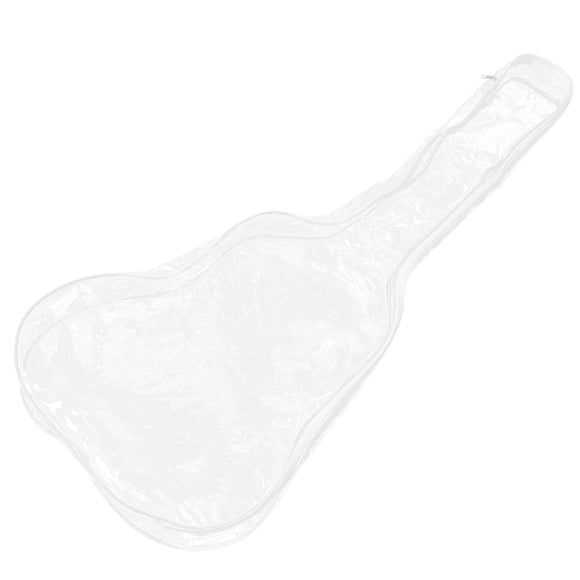 KAKOWELY Guitar Accessories Waterproof Electric Guitar Cover for Travel Transparent PVC Professional 1Pack