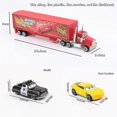 thumbnail image 2 of 6 pcs cars 3 Lightning Mcqueen Jackson Storm Mack Uncle Truck Metal Car Model Toy Gift--(LL), 2 of 5