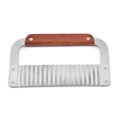 thumbnail image 1 of Herramienta de corte plisado ondulado picadora de ensalada dentada y freidora de verduras, hoja de acero, 18*11,7 cm JAMW Sencillez, 1 of 5