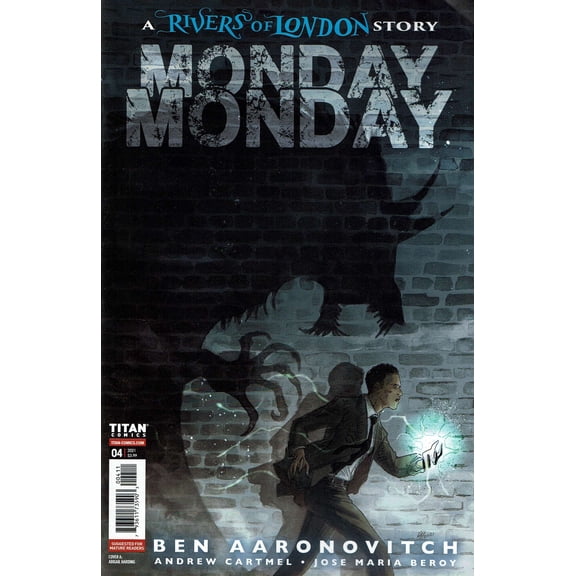 Rivers Of London: Monday, Monday #4A VF ; Titan Comic Book