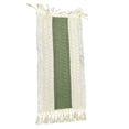 thumbnail image 2 of Qiopertar Table Runner, Soft Linen Table Runner with Hand-Woven Tassels, Bohemian Color-Block Home Decor for Dining Table Kitchen Center, 2 of 6