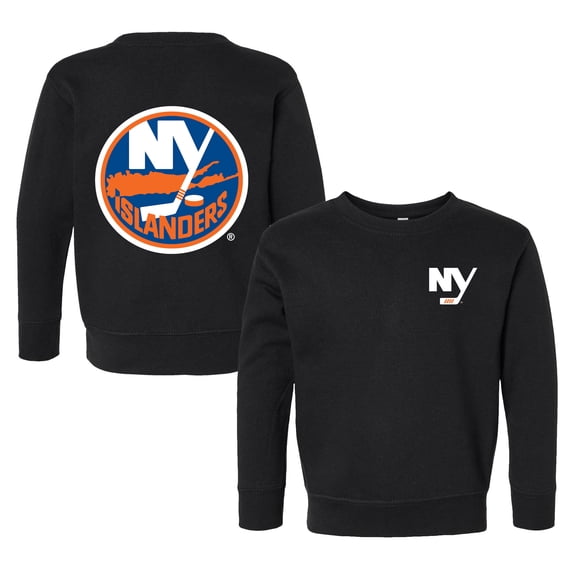 Toddler Chad & Jake Black New York Islanders Pullover Sweatshirt