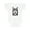 AA-White, variant on Siberian Husky Sketch Portrait Boys or Girls Baby Bodysuit