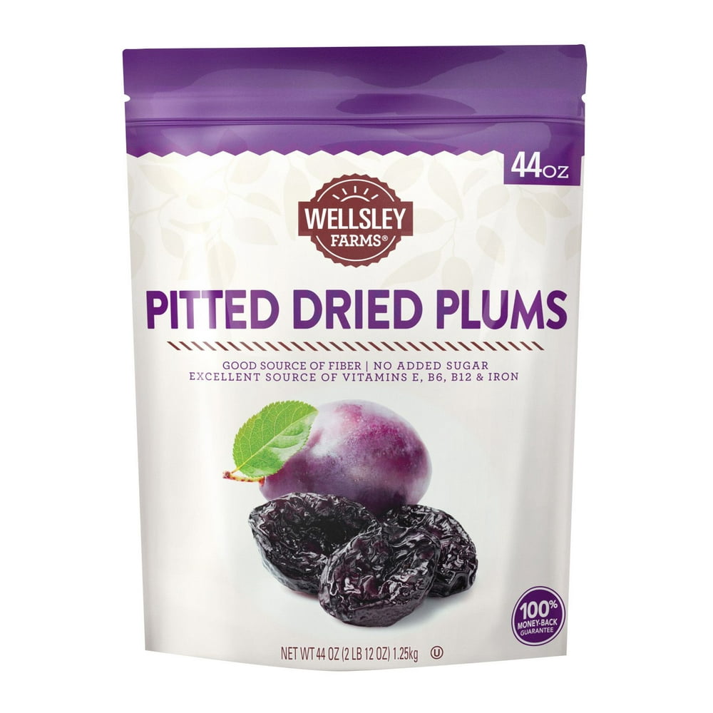 Wellsley Farms Gourmet Dried California Plums, 44 oz.