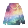 thumbnail image 3 of Enjoytime Hoodies for Girls Printed Long Sleeve Pullover Sweatshirt Fall Winter Fashion Casual Kids Clothes with Pocket, 3 of 7