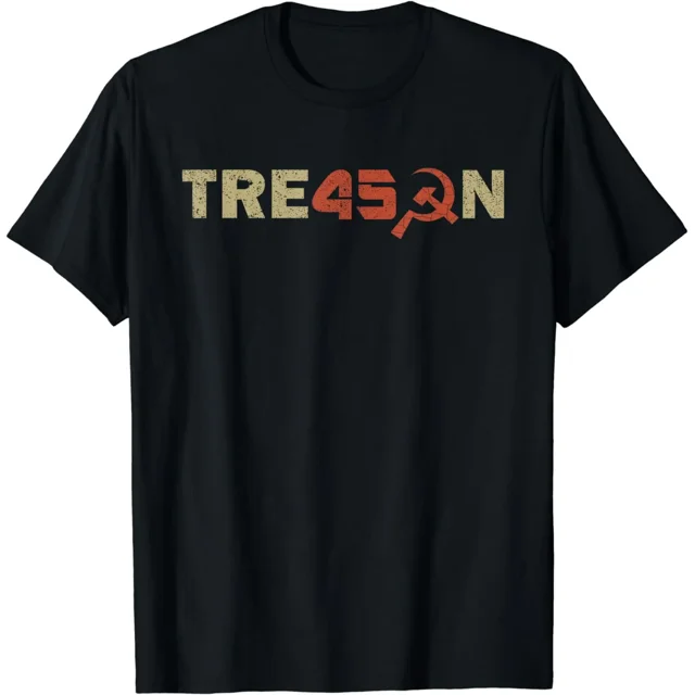 Camiseta Tre45on para hombre, divertida camiseta antipresidenta estadounidense, camiseta para hombre, ropa para hombre