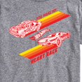 thumbnail image 3 of Hot Wheels - Valentine's You Make My Heart Race - Men's Short Sleeve Graphic T-Shirt, 3 of 5