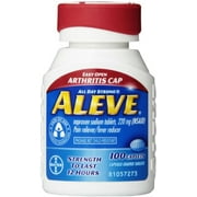 Aleve Caplets Easy Open Arthritis Cap 100 ea (Pack of 6)