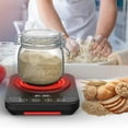 thumbnail image 6 of Sourdough Starter Warmer (70-100F), 1F Adjustable Sourdough Warming Mat, Waterproof Thermometer Strip, 12H Timer & Auto Shutoff, Safe for Home Bakers & Beginners (US Plug), 6 of 7