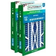 thumbnail image 1 of Filterbuy 16x25x5 MERV 13 (MPR 1900) Health Defense, Pleated HVAC AC Furnace Air Filters for Honeywell Return Grille (2-Pack), 1 of 8