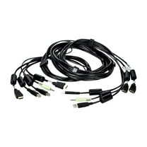10 ft. Dual-HDMI 2 USB, 1 Audio Cable Assembly