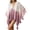 Khaki*, variant on Women's Gradient Color Shawls and Wraps Open Front Poncho Cape with Fringes, Tassel Beach Cover Up