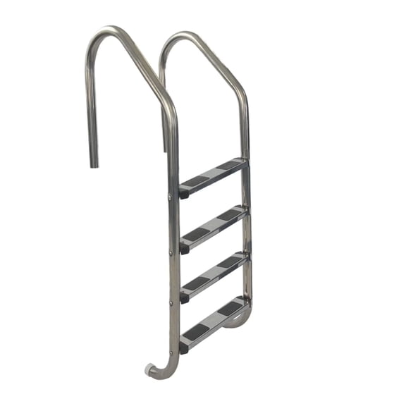 4-Step Stainless Steel In-Ground Swimming Pool Ladder - 72"