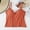Orange, variant on WBQ Women's V-Neck Camisole Tank Top Adjustable Spaghetti Strap Sleeveless Stretch Undershirt With Shelf Bra