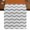 Gray burnt orange, variant on Grey Chevron 48 Inch Table Runner, Geometric Ocean Abstract Wavy Striped White Farmhouse Dresser Scarf Cotton & Linen Tablerunner for Dining/Kitchen Island/Holiday Party Décor 13" x 48"