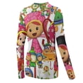 thumbnail image 5 of Team Umizoomi Women's Sunscreen Shirt Long Sleeve Workout Tops Crewneck Soft Comfy Tees Casual T-Shirt S, 5 of 7